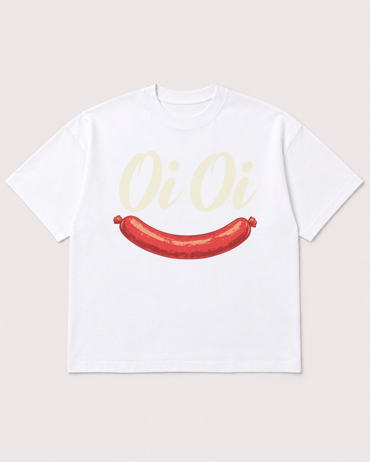 Mockup Boxy Heavyweight Tee White product