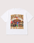 Mockup Boxy Heavyweight Tee White product