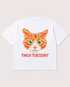 Mockup Boxy Heavyweight Tee White product