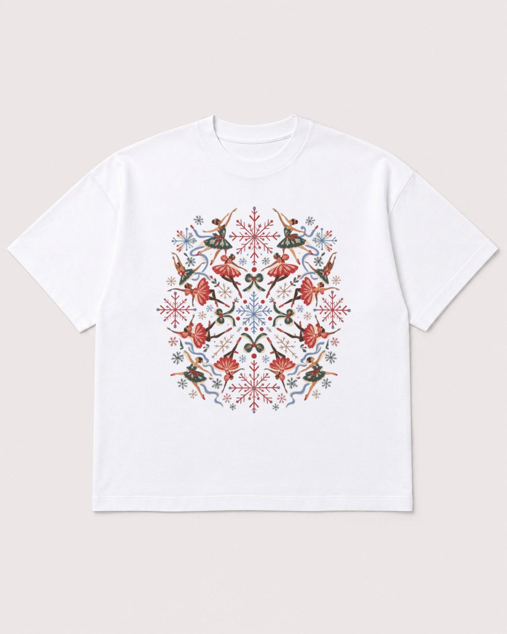 Mockup Boxy Heavyweight Tee White product