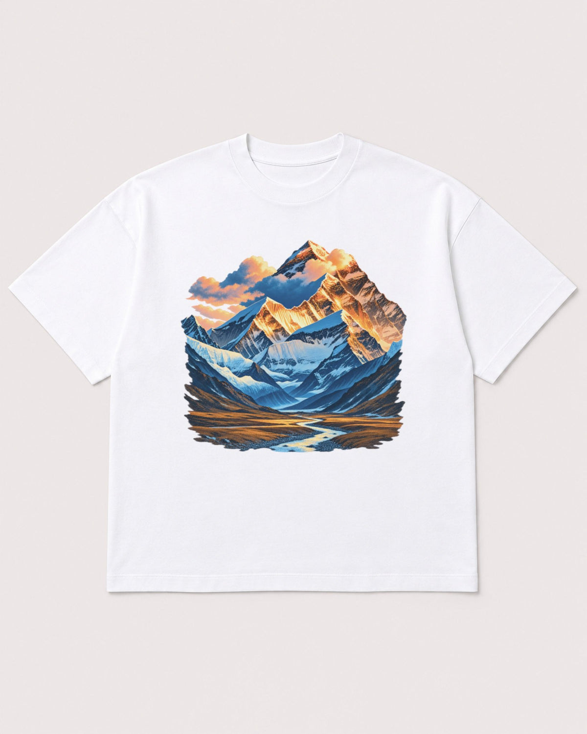 Mockup Boxy Heavyweight Tee White product