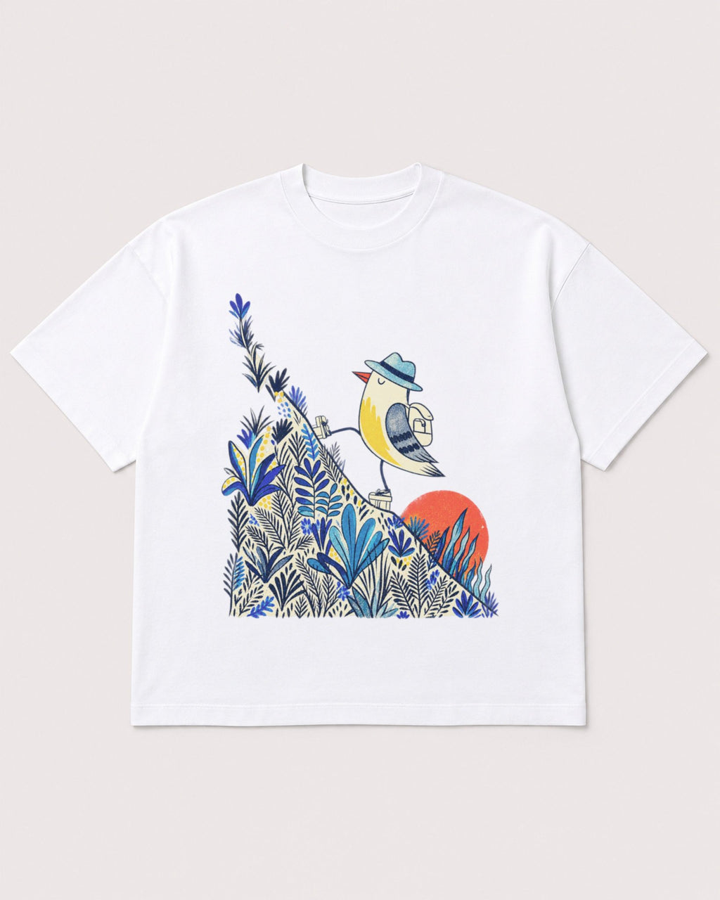 Mockup Boxy Heavyweight Tee White product