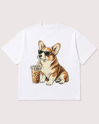 Mockup Boxy Heavyweight Tee White product