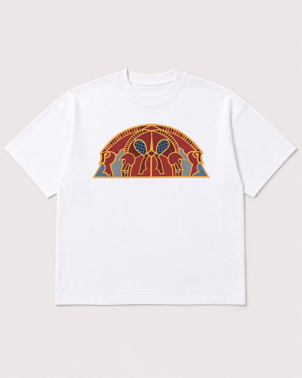 Mockup Boxy Heavyweight Tee White product