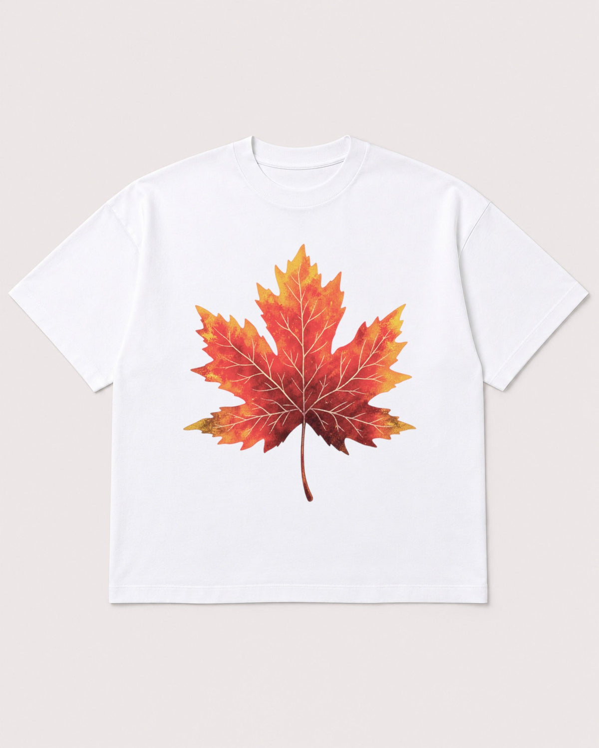 Mockup Boxy Heavyweight Tee White product