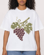 Mockup Boxy Heavyweight Tee White female close-up 05