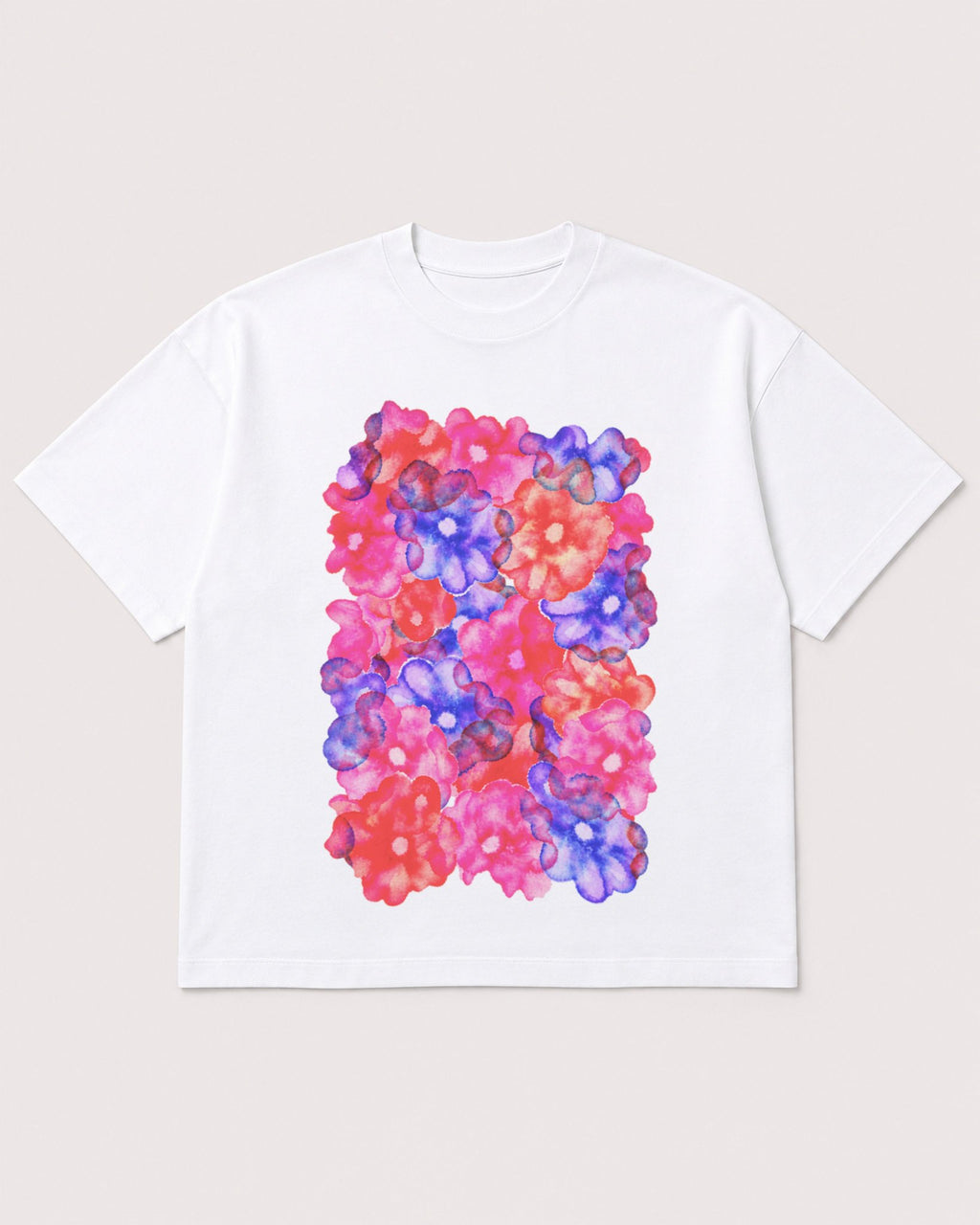 Mockup Boxy Heavyweight Tee White product