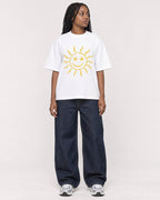 Mockup Boxy Heavyweight Tee White female full-body 04