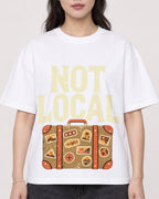 Mockup Boxy Heavyweight Tee White female close-up 03
