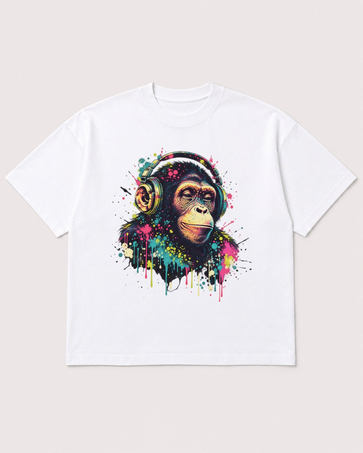 Mockup Boxy Heavyweight Tee White product