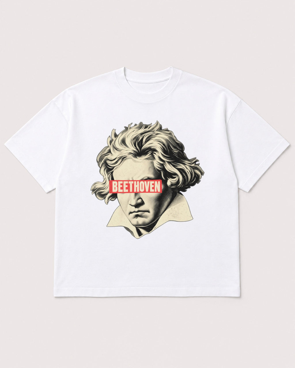 Mockup Boxy Heavyweight Tee White product