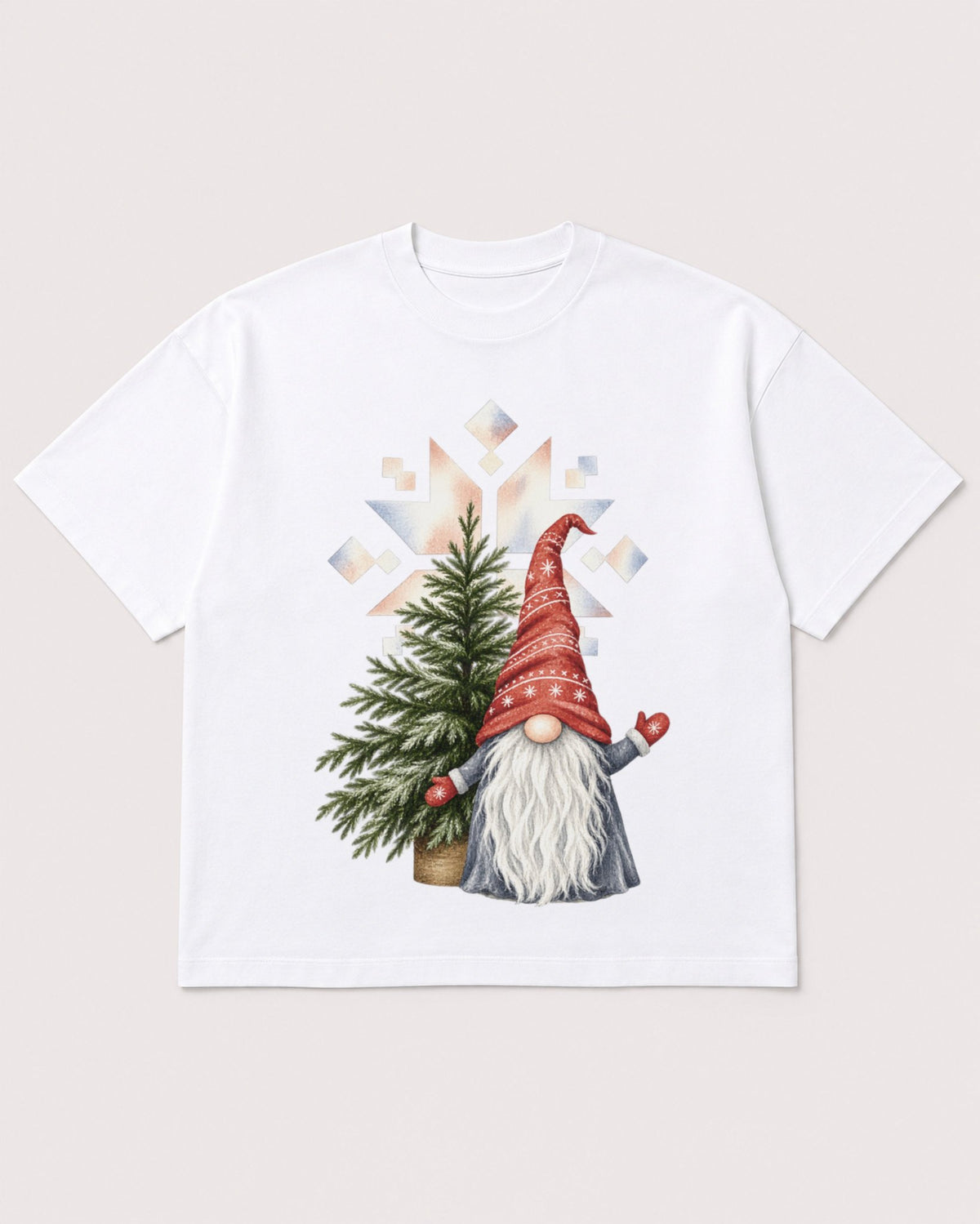 Mockup Boxy Heavyweight Tee White product