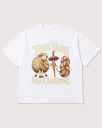 Mockup Boxy Heavyweight Tee White product