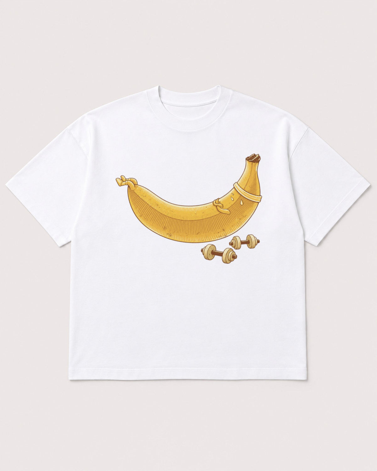 Mockup Boxy Heavyweight Tee White product