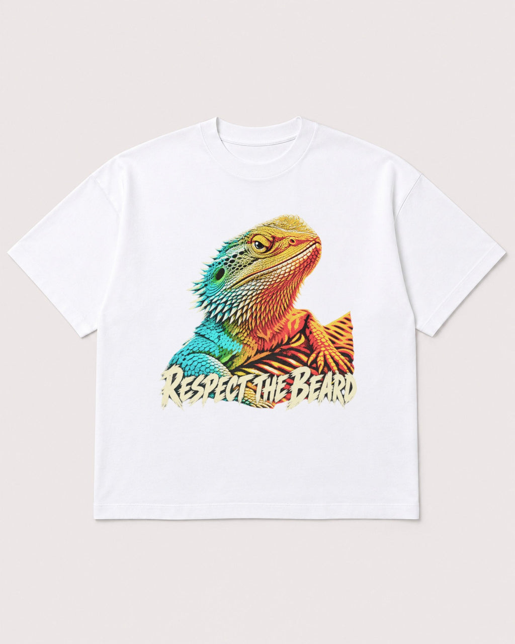 Mockup Boxy Heavyweight Tee White product