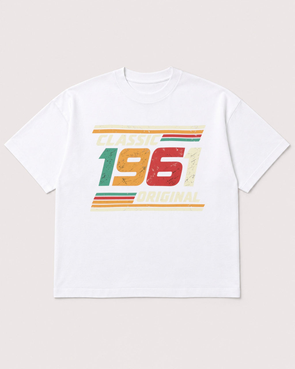 Mockup Boxy Heavyweight Tee White product