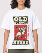 Mockup Boxy Heavyweight Tee White female close-up 27