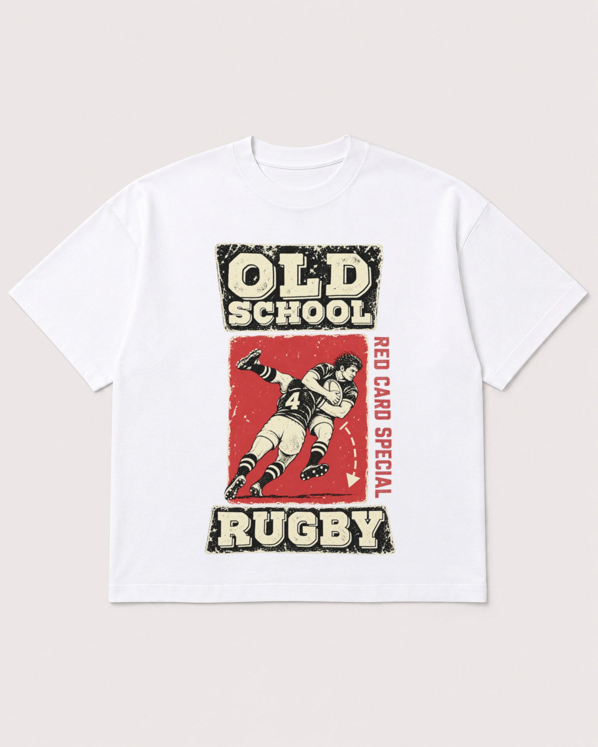 Mockup Boxy Heavyweight Tee White product