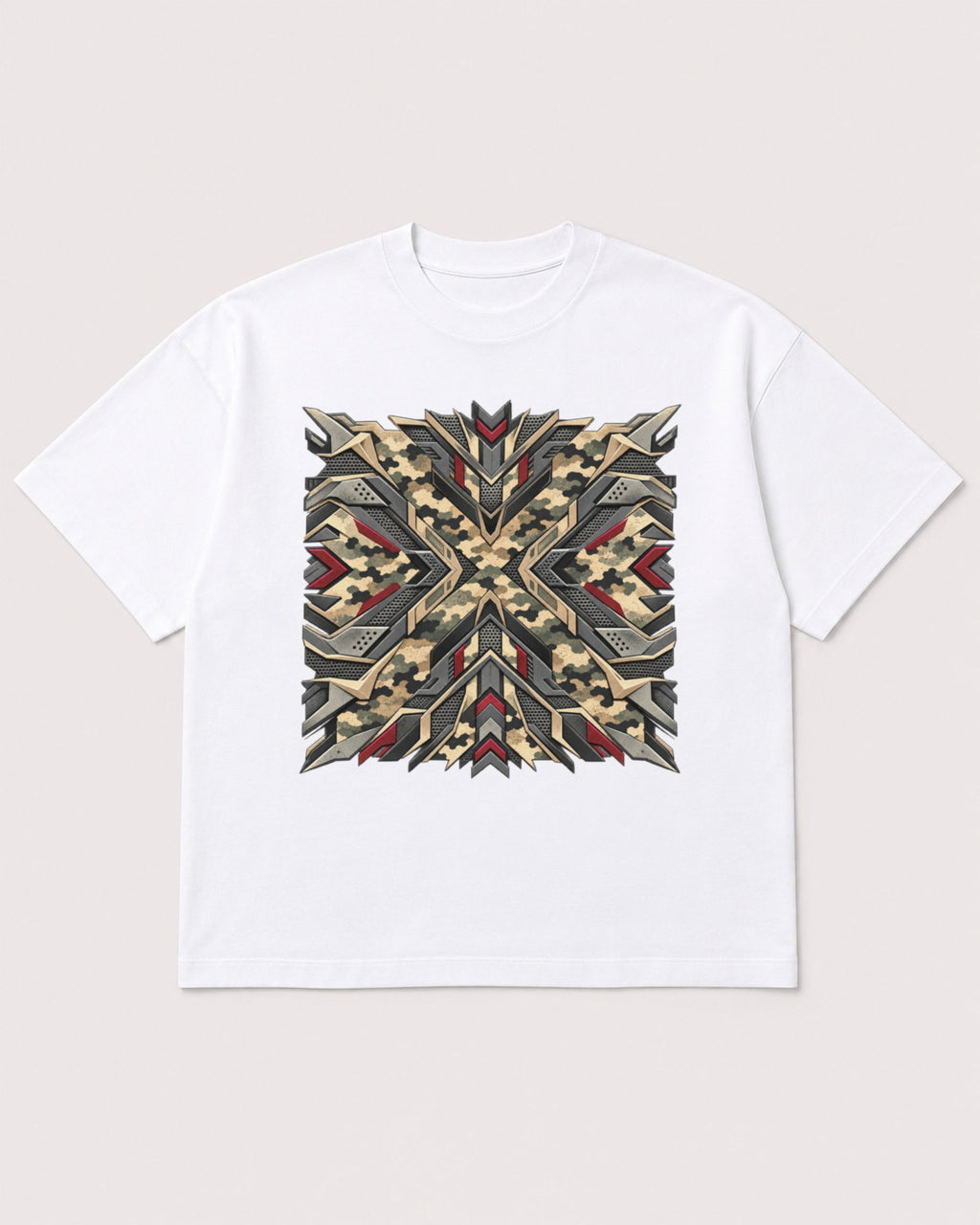 Mockup Boxy Heavyweight Tee White product