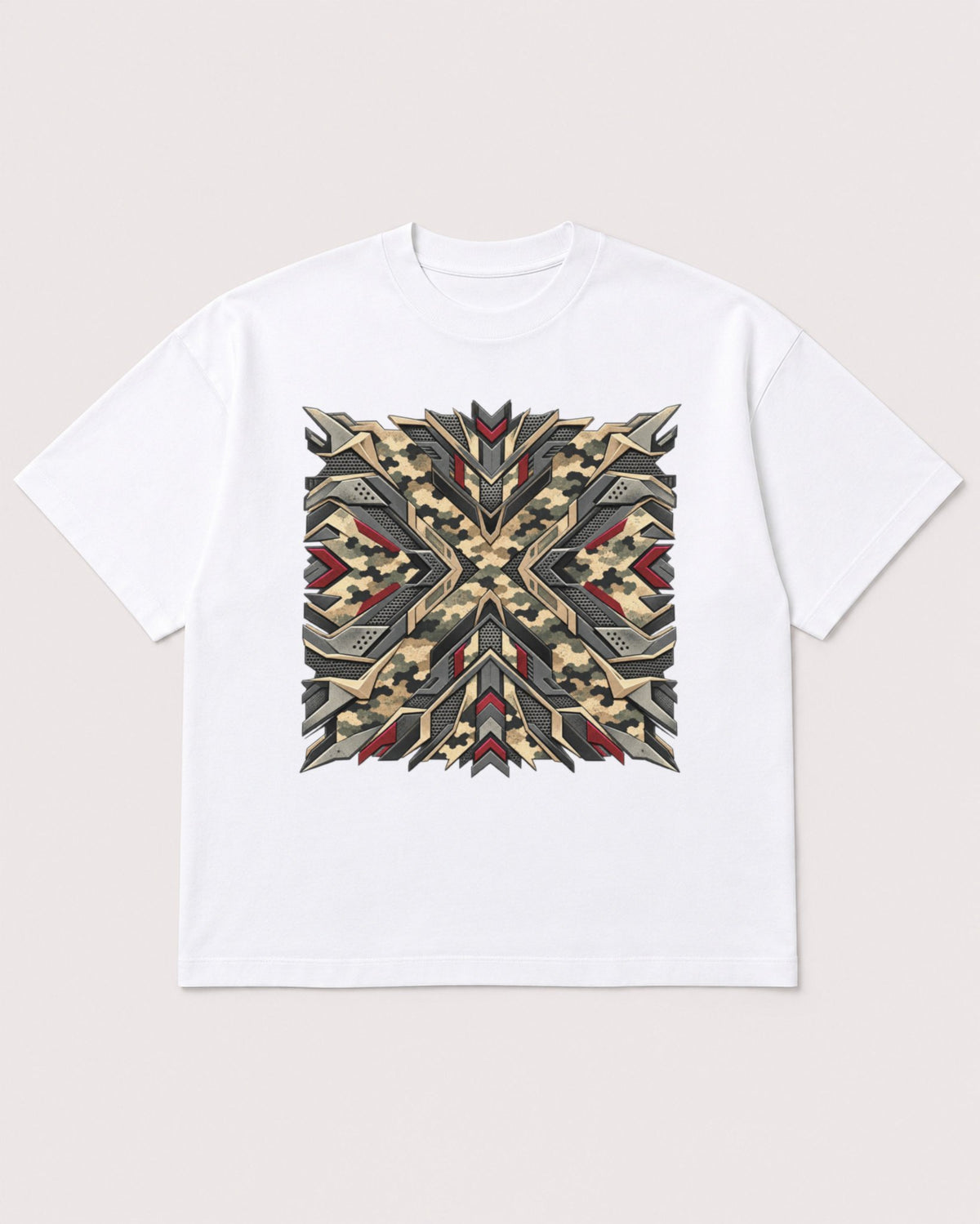 Mockup Boxy Heavyweight Tee White product