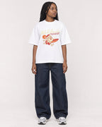 Mockup Boxy Heavyweight Tee White female full-body 04