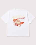 Mockup Boxy Heavyweight Tee White product