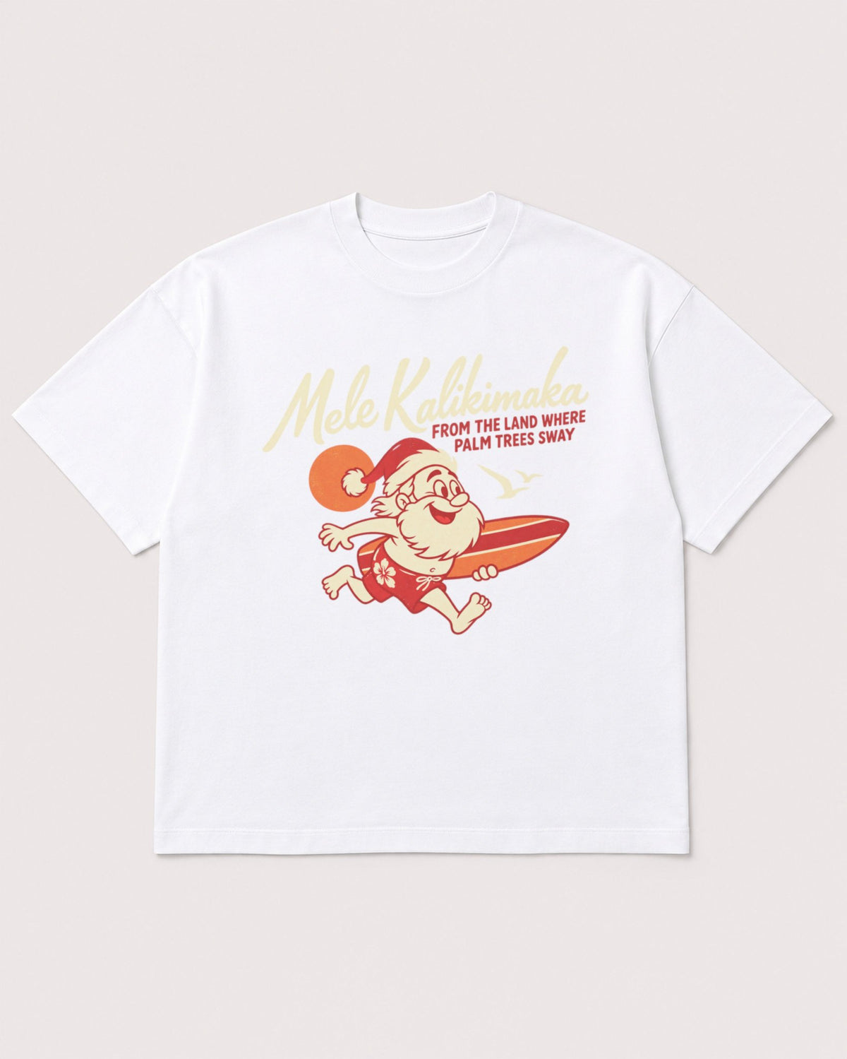 Mockup Boxy Heavyweight Tee White product