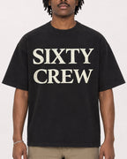 Mockup Boxy Heavyweight Tee Black male close-up 04