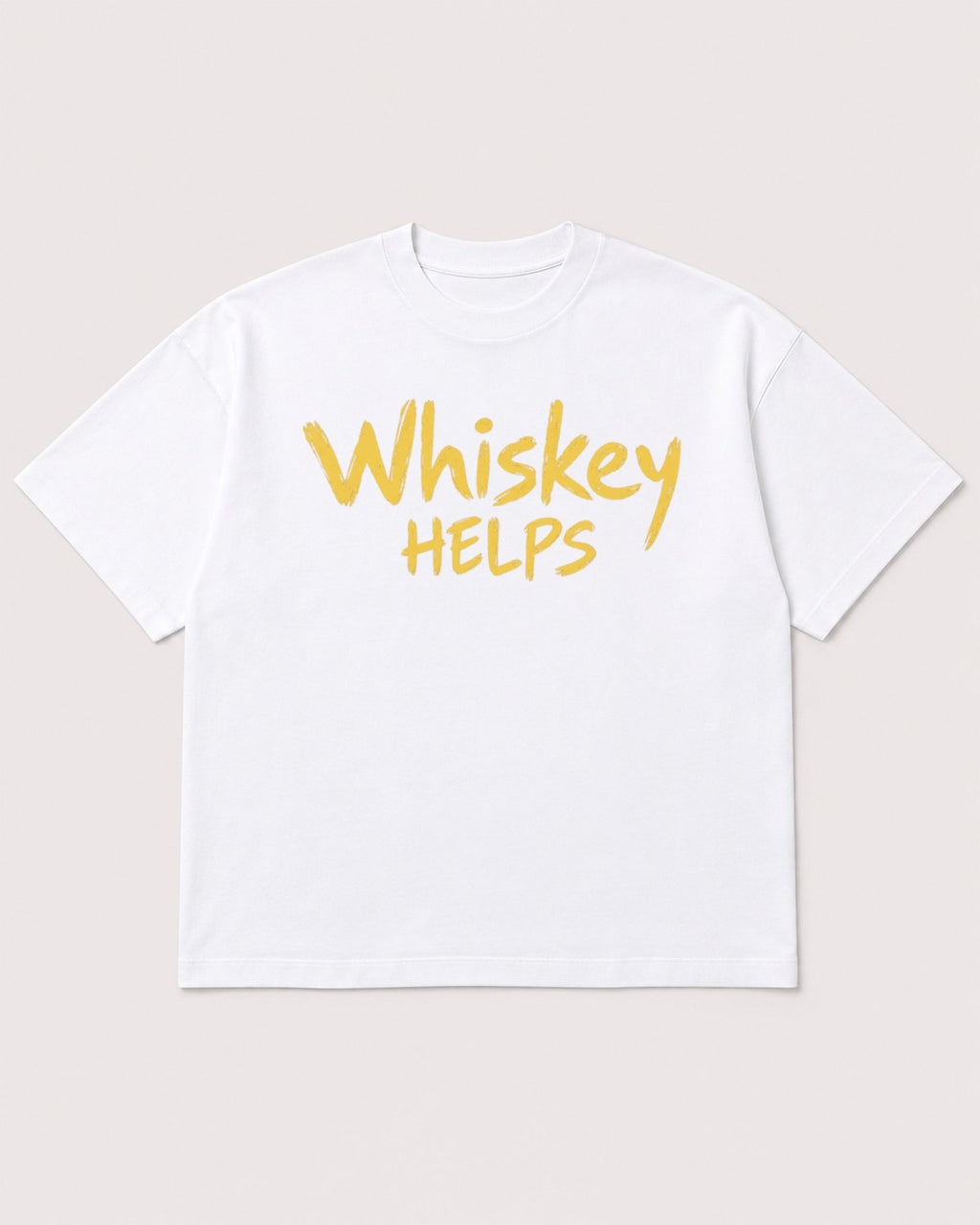 Mockup Boxy Heavyweight Tee White product