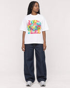 Mockup Boxy Heavyweight Tee White female full-body 04