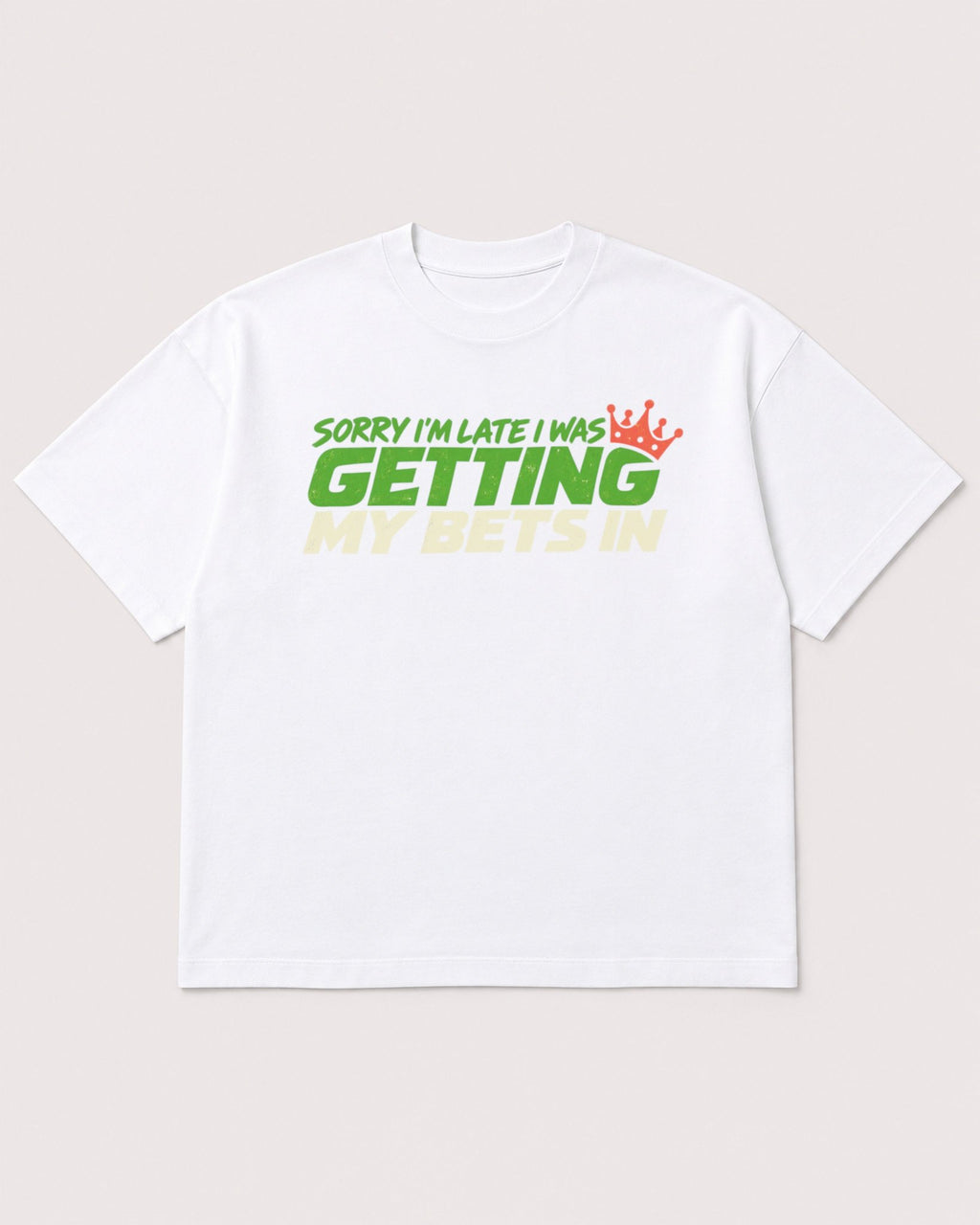 Mockup Boxy Heavyweight Tee White product