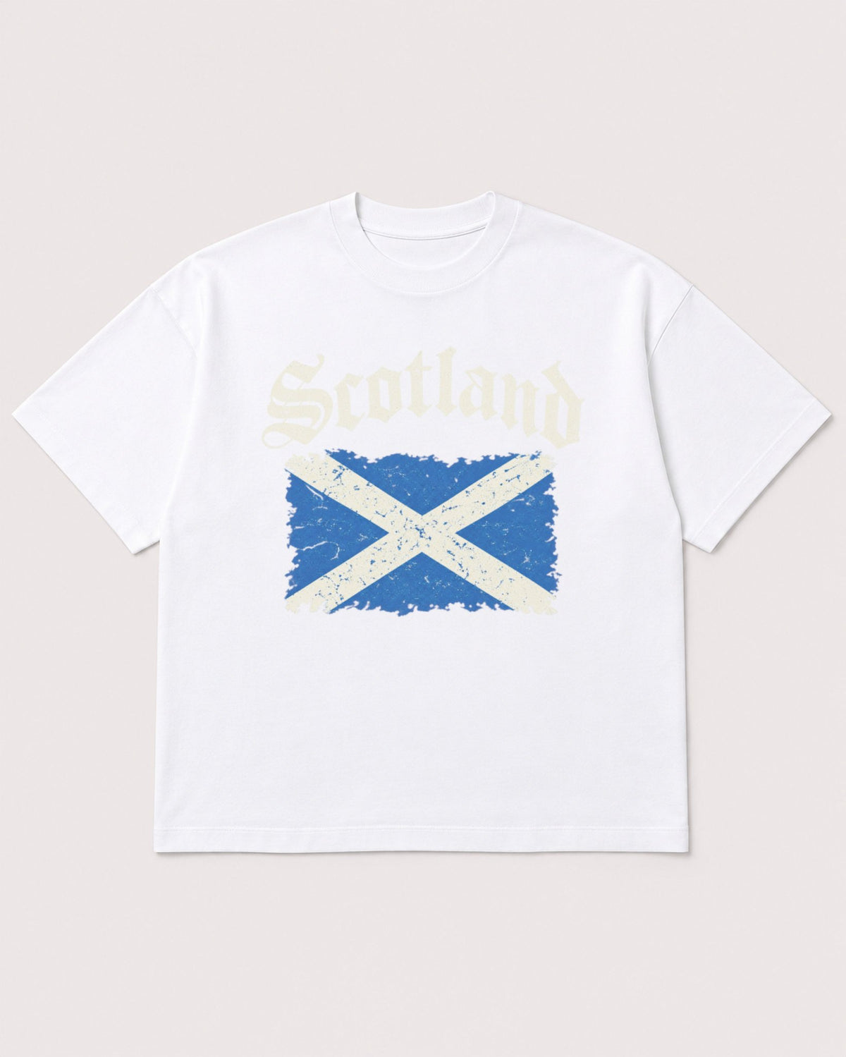 Mockup Boxy Heavyweight Tee White product