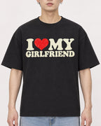 Mockup Boxy Heavyweight Tee Black male close-up 01