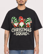 Mockup Boxy Heavyweight Tee Black male close-up 42