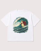Mockup Boxy Heavyweight Tee White product