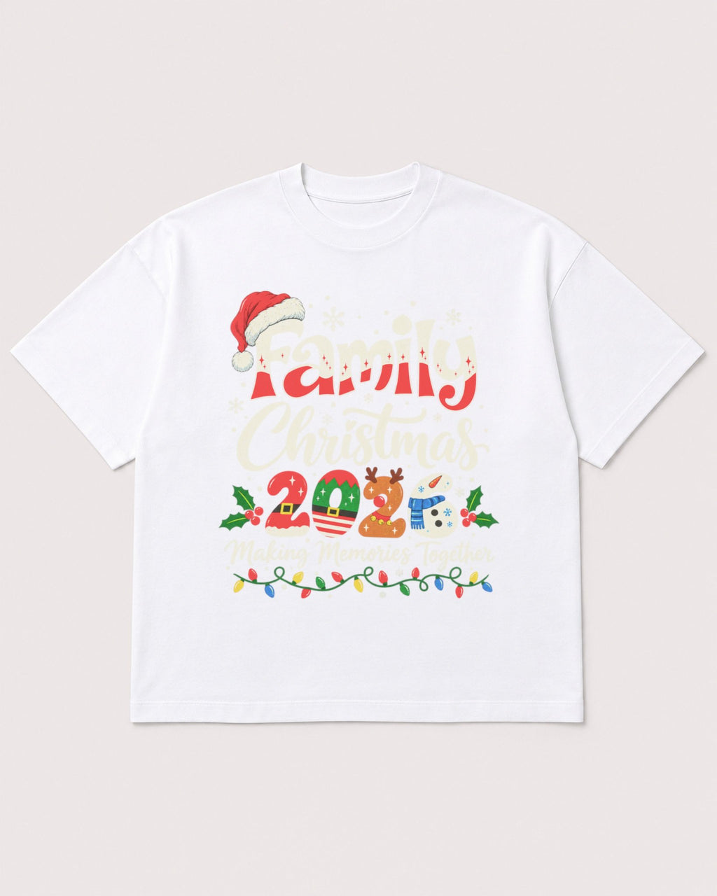 Mockup Boxy Heavyweight Tee White product