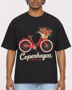 Mockup Boxy Heavyweight Tee Black male close-up 05