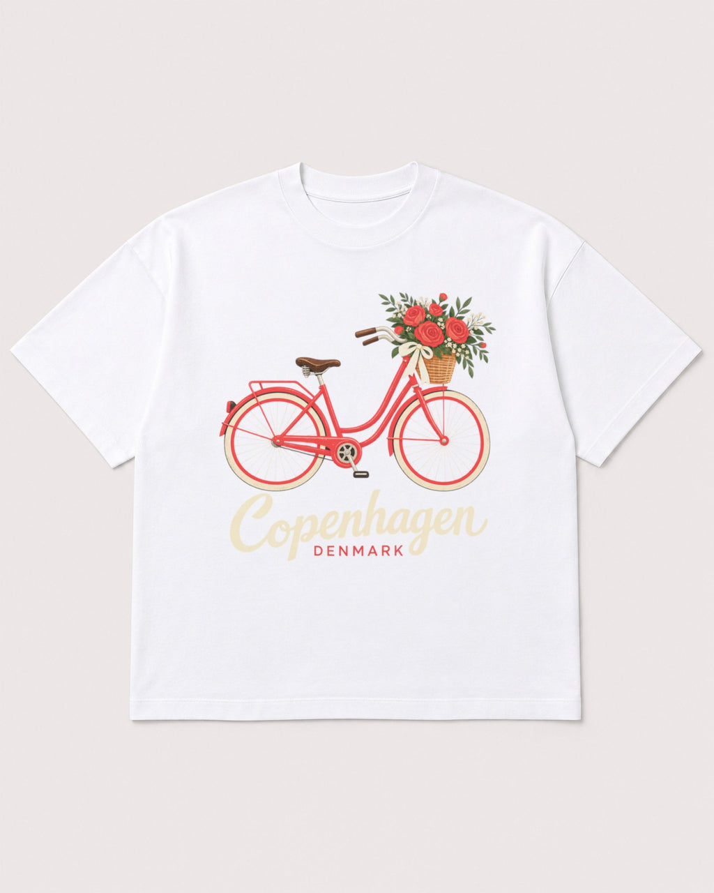 Mockup Boxy Heavyweight Tee White product