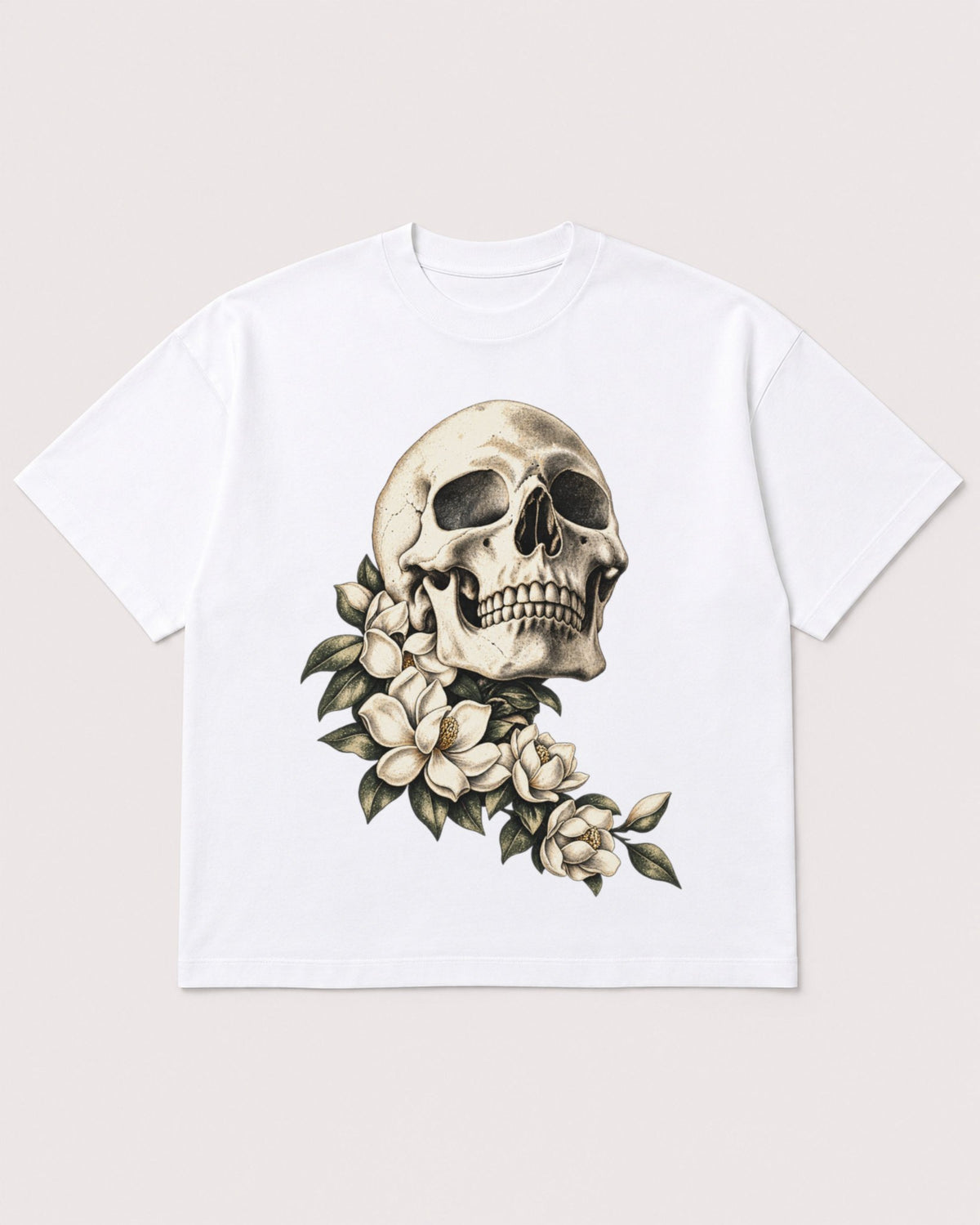Mockup Boxy Heavyweight Tee White product
