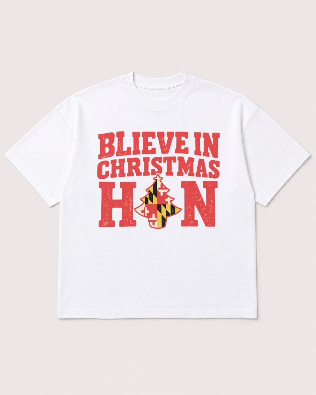 Mockup Boxy Heavyweight Tee White product
