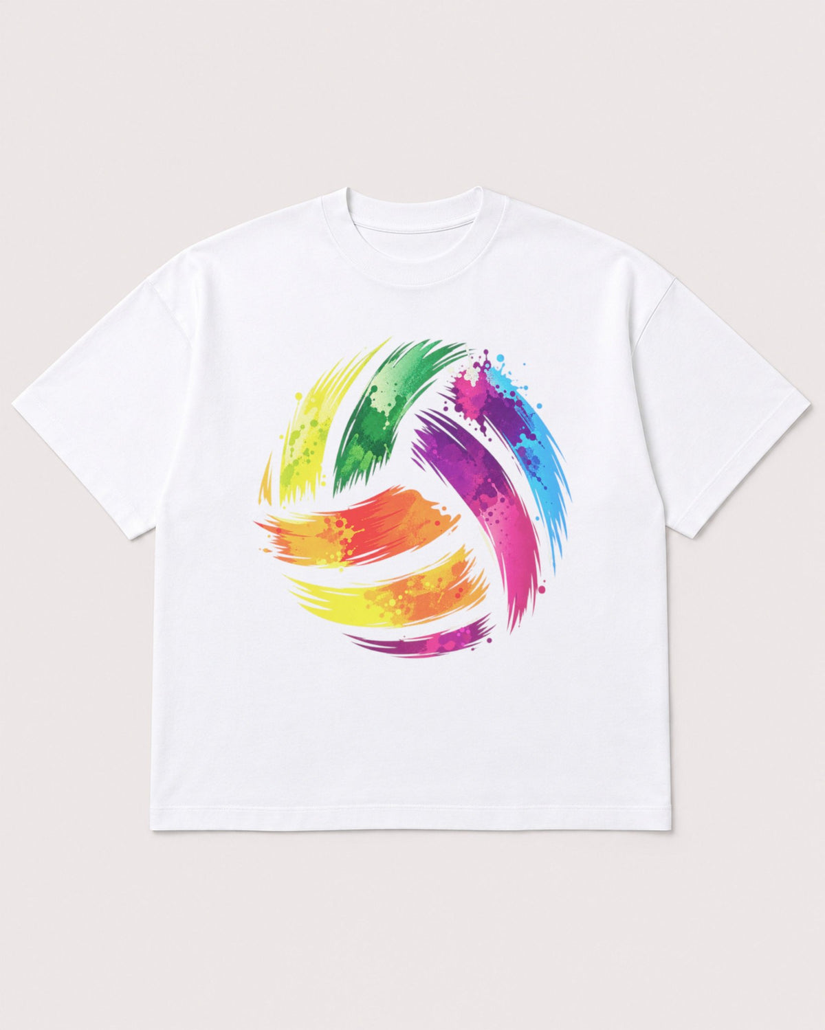 Mockup Boxy Heavyweight Tee White product