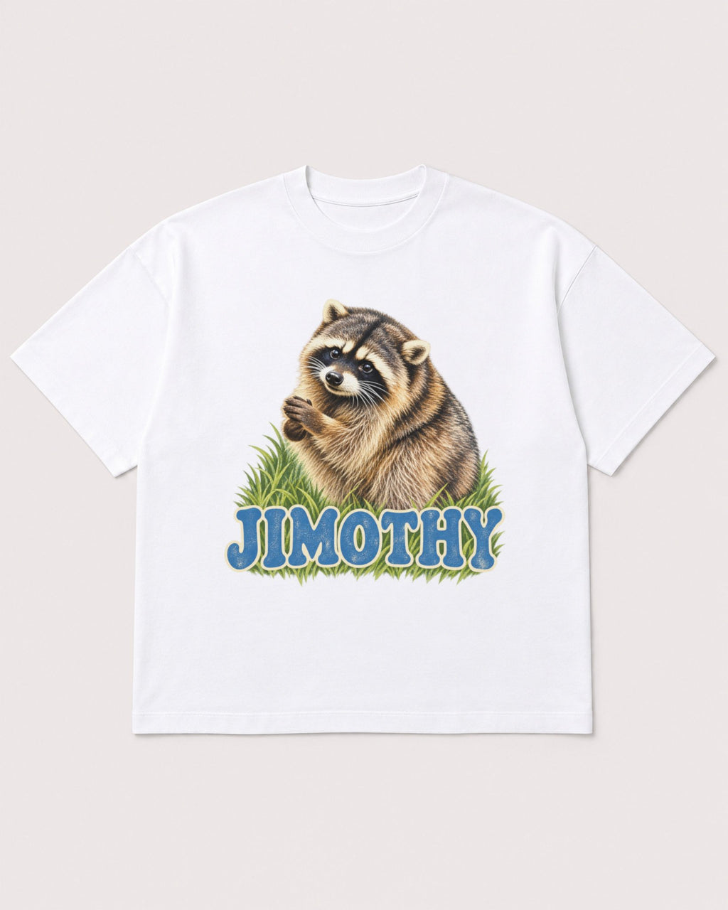 Mockup Boxy Heavyweight Tee White product