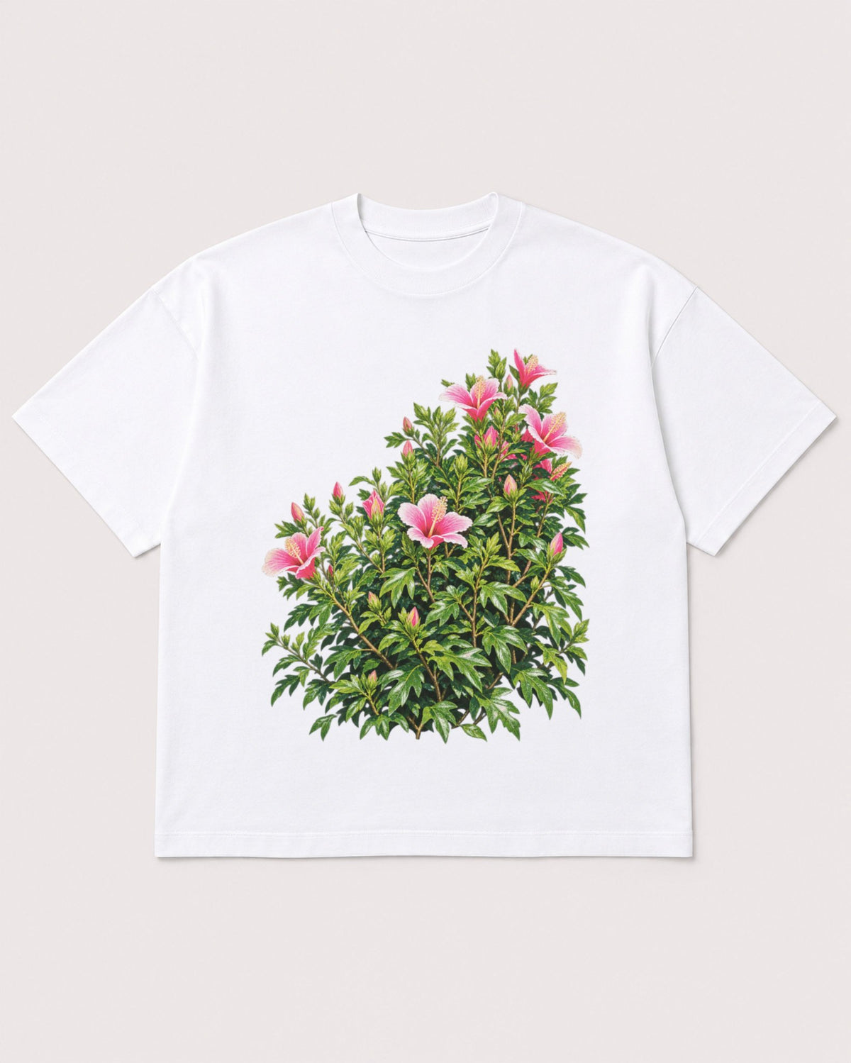 Mockup Boxy Heavyweight Tee White product