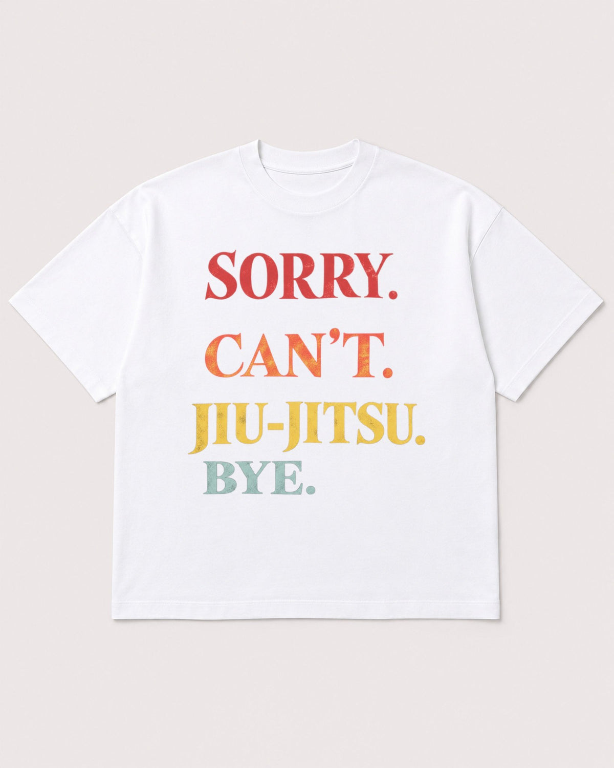 Mockup Boxy Heavyweight Tee White product