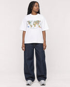 Mockup Boxy Heavyweight Tee White female full-body 04