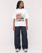 Mockup Boxy Heavyweight Tee White female full-body 04