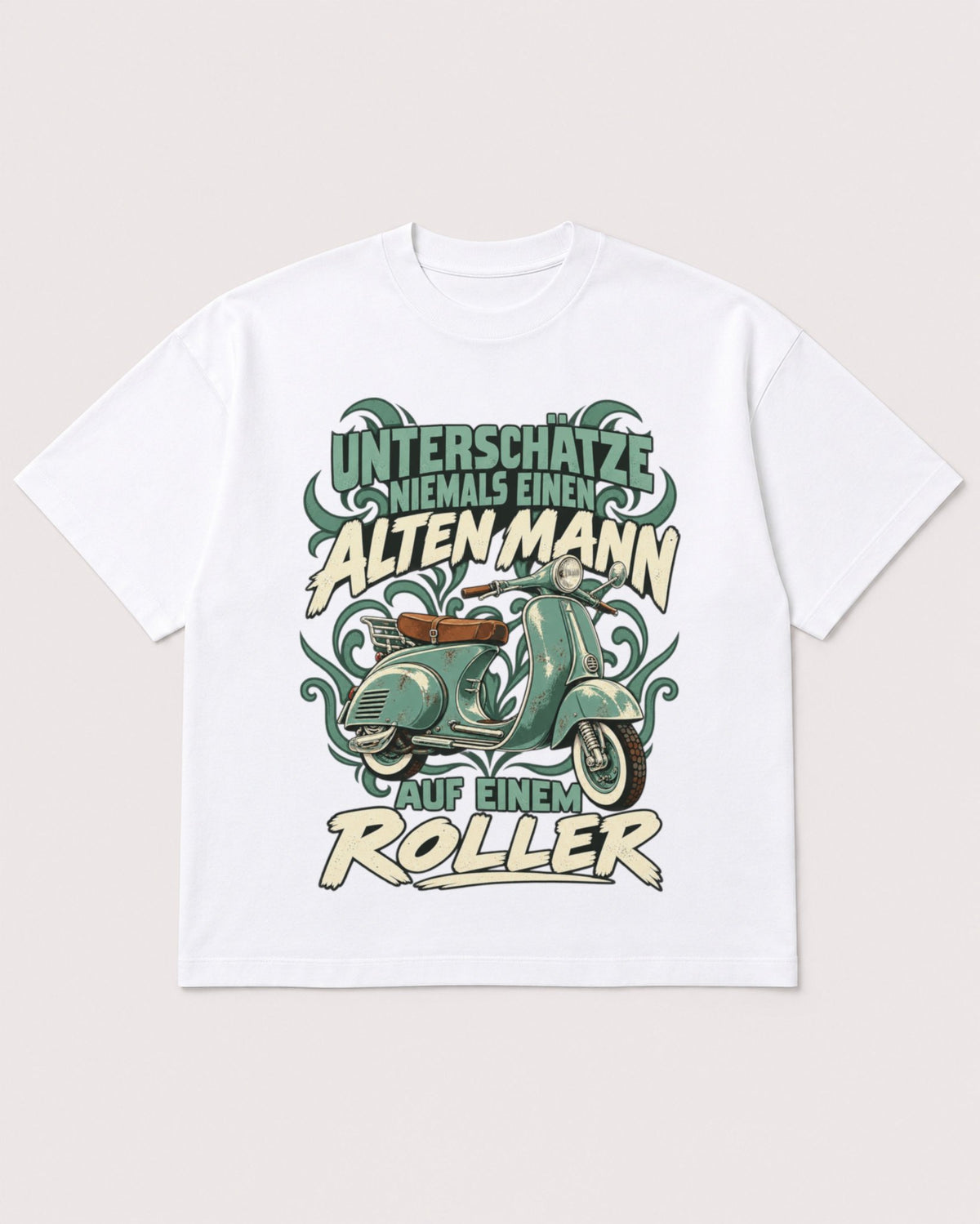 Mockup Boxy Heavyweight Tee White product