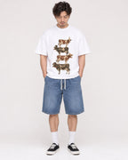 Mockup Boxy Heavyweight Tee White male full-body 03