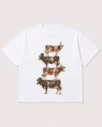 Mockup Boxy Heavyweight Tee White product
