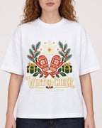Mockup Boxy Heavyweight Tee White female close-up 09